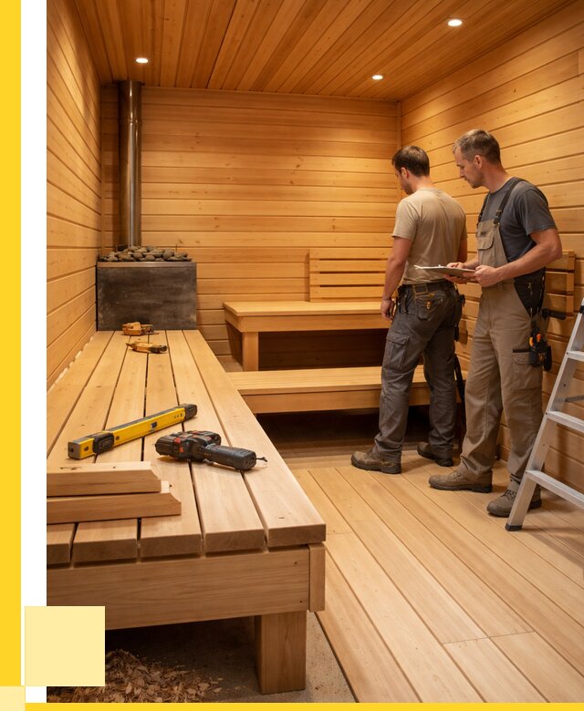 Отделка бань и саун в Советской Гавани по цене от 4675 р. | ЭриданСвс