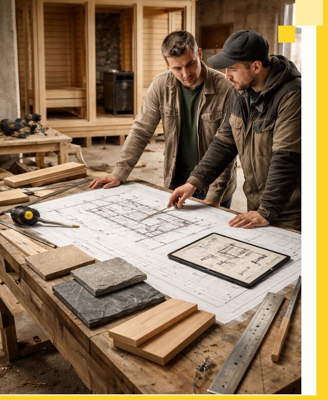 Проекты бань под ключ и планы строительства в Советской Гавани