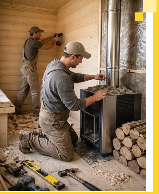 Строительство деревянных бань под ключ в Советской Гавани проекты и монтаж