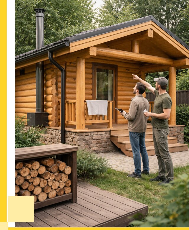 Бани для дачи под ключ в Советской Гавани от 259725 р. | ЭриданСвс