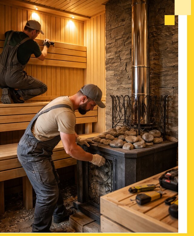 Комплексный дизайн бань, саун и зон отдыха в Советской Гавани