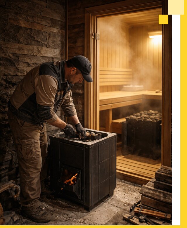 Строительство бани с сауной под ключ в Советской Гавани от проекта до сдачи