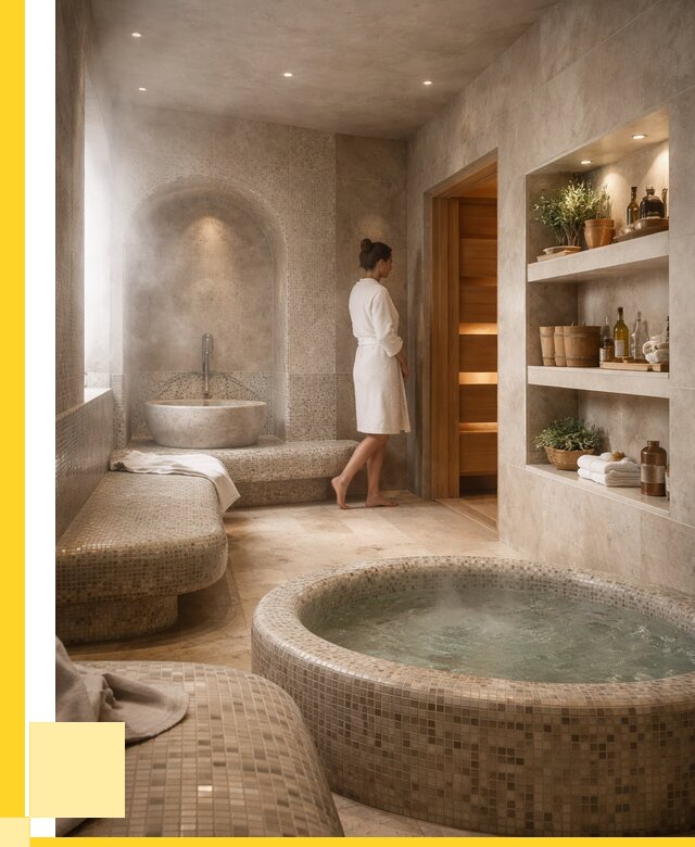 Строительство бани с хамамом в Советской Гавани от 779175 р. | ЭриданСвс