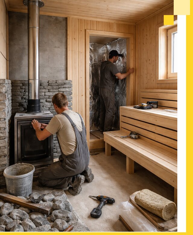 Строительство и изготовление бань под ключ в Советской Гавани