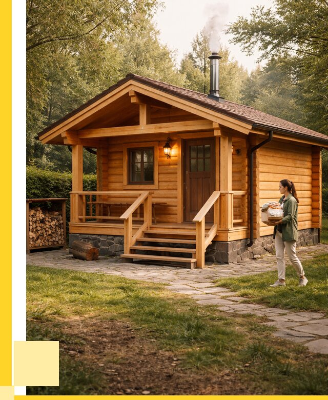 Купить баню под ключ в Советской Гавани от 675285 р. | ЭриданСвс