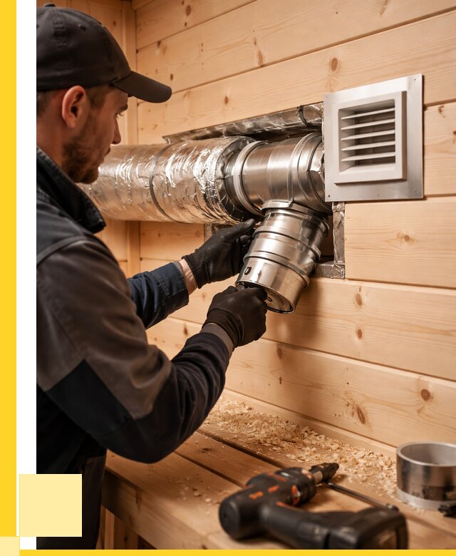 Монтаж вентиляции бани в Советской Гавани от 12467 р. | ЭриданСвс