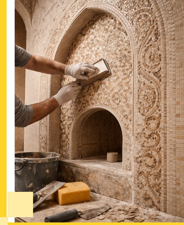 Мозаика для хамама в Советской Гавани под ключ от 5195 р. | ЭриданСвс