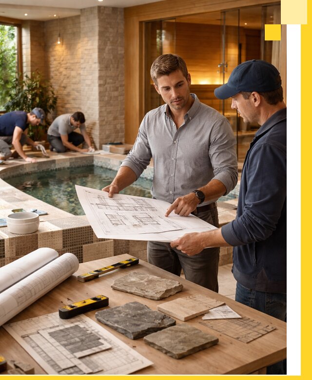 Проектирование SPA зон под ключ в Советской Гавани с инженерией